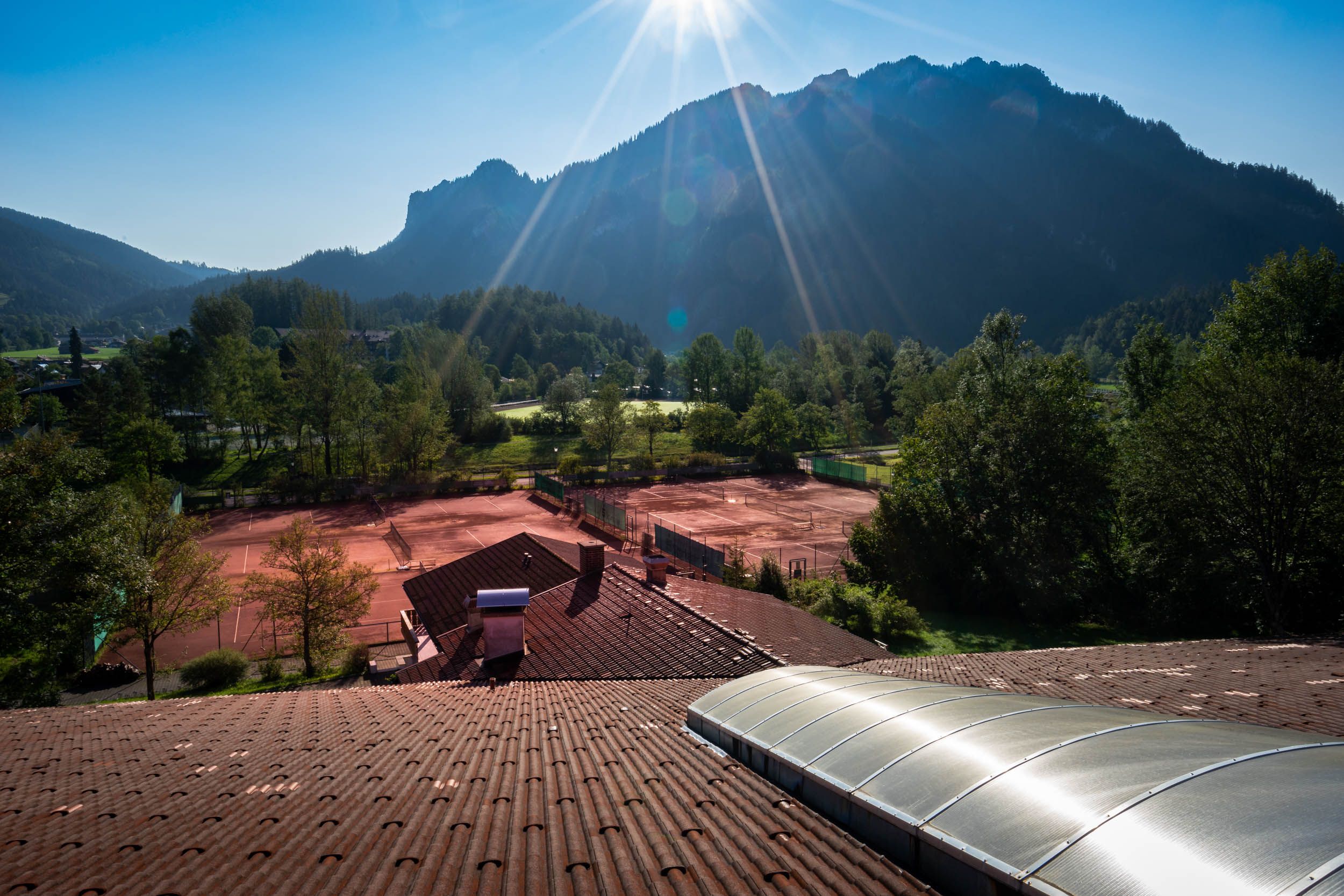 Outdoor Tennisanlage Oberammergau