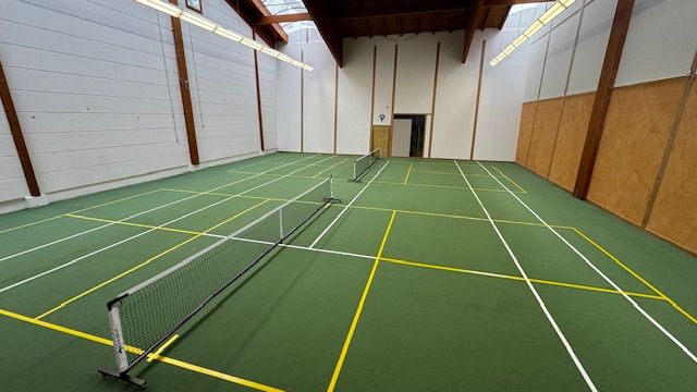 Pickleball Spielfeld in der Ludwig Residenz